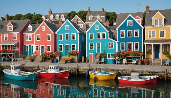 Les charmantes maisons de pêcheurs attirent les foules
