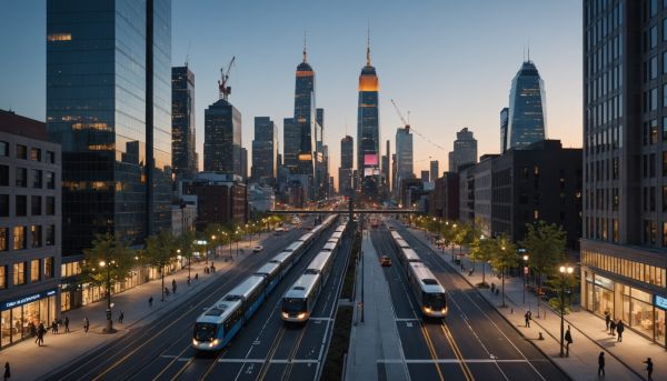 Les grands projets urbanistiques transforment la cité